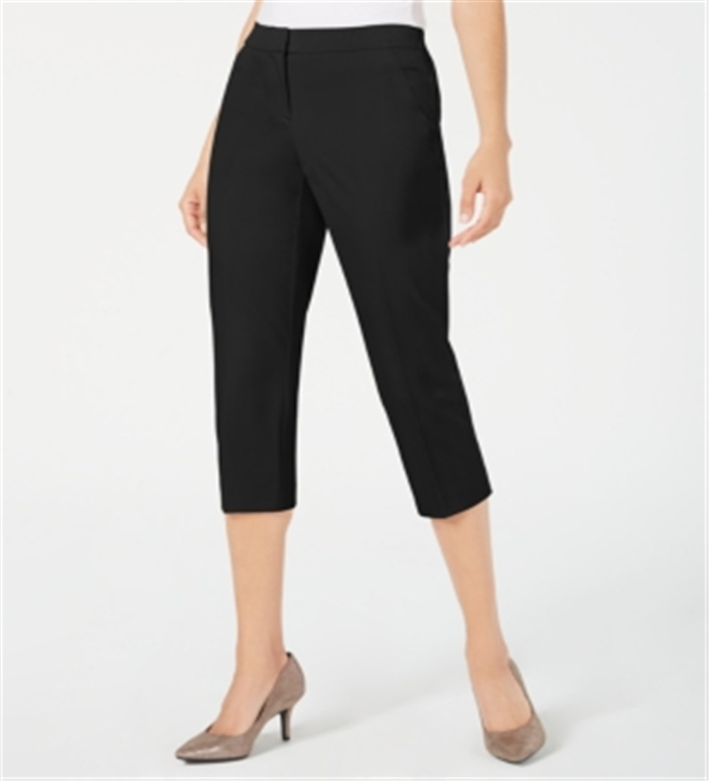 Alfani Women's Capri Pants Black Size 8 Petite