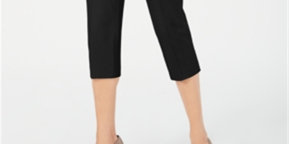 Alfani Women's Capri Pants Black Size 8 Petite