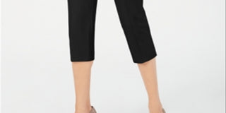 Alfani Women's Capri Pants Black Size 8 Petite