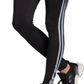 Adidas Women's Design 2 Move 3 Stripe High Rise Leggings Black Size XX-Small