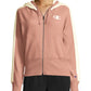 Champion Women's Heritage Herringbone Zip Hoodie Pink Size Medium