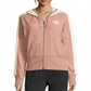 Champion Women's Heritage Herringbone Zip Hoodie Pink Size Medium