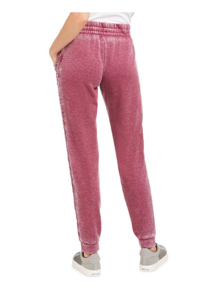 Ideology Women's Sweatpants Fitness Jogger Pants Red Size X-Small