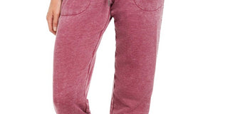 Ideology Women's Sweatpants Fitness Jogger Pants Red Size X-Small