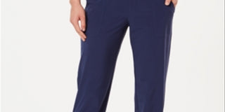 Ideology Women's Recycled Woven Joggers Blue Size X-Large