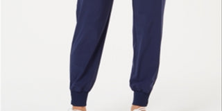 Ideology Women's Recycled Woven Joggers Blue Size X-Large