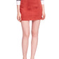 Free People Women's Mini a-Line Skirt Orange Size 0
