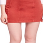Free People Women's Mini a-Line Skirt Orange Size 0