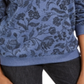 Karen Scott Women's Sport Twilight Printed Sweatshirt Blue Size XS