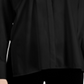 Alfani Women's Side Slit Long Sleeve Top Black Size Medium