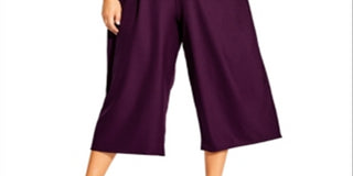 City Chic Women's Veronica Jumpsuit Purple Size 18W