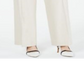 Alfani Women's Wide Leg Linen Pants Brown Size 8Petite