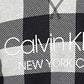 Calvin Klein Men's Modern Cotton Buffalo Check Sweatshirt Gray Size Medium
