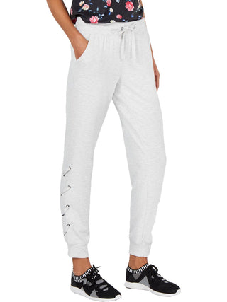 Ideology Women's Plus Fitness Workout Jogger Pants White Size XX-Large