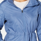 Columbia Women's Springs Fleece Lined Windbreaker Jaket Blue Size Medium