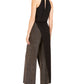 PISARRO NIGHTS Women's  Sleeveless Wide Leg Party Jumpsuit Petites Black Size 14 P