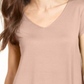 Alfani Women's V-Neck Knit Top  Pink Size M