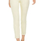 Style & Co Women's Light Wash Skinny Ankle Jeans  Yellow Size 8
