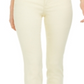 Style & Co Women's Light Wash Skinny Ankle Jeans  Yellow Size 8
