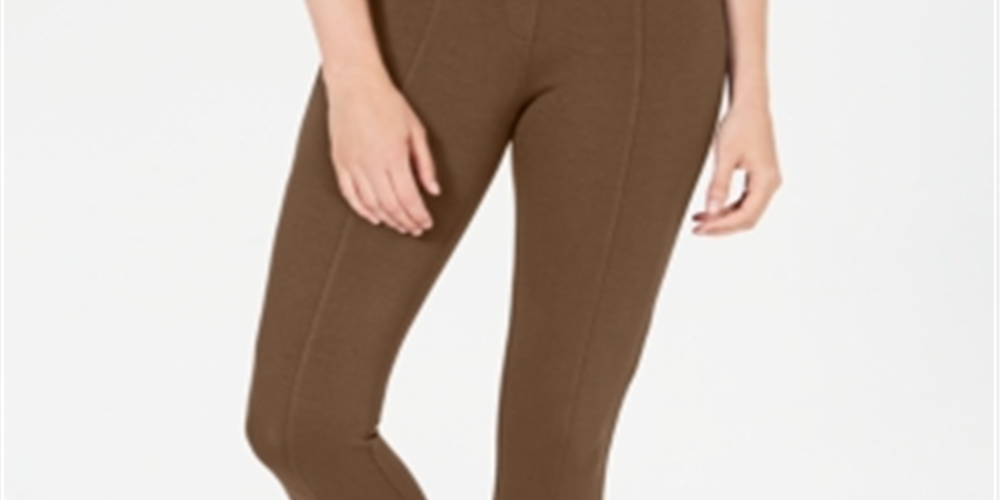 Style & Co Women's  Ponte Leggings Tobacco Brown Size XS