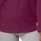 KAREN SCOTT Women's  Snap Front Long Sleeve Top Purple Size XS
