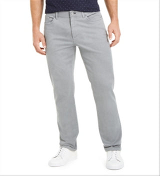 Calvin Klein Men's Stretch Pants Slim Gray  Size 34x34
