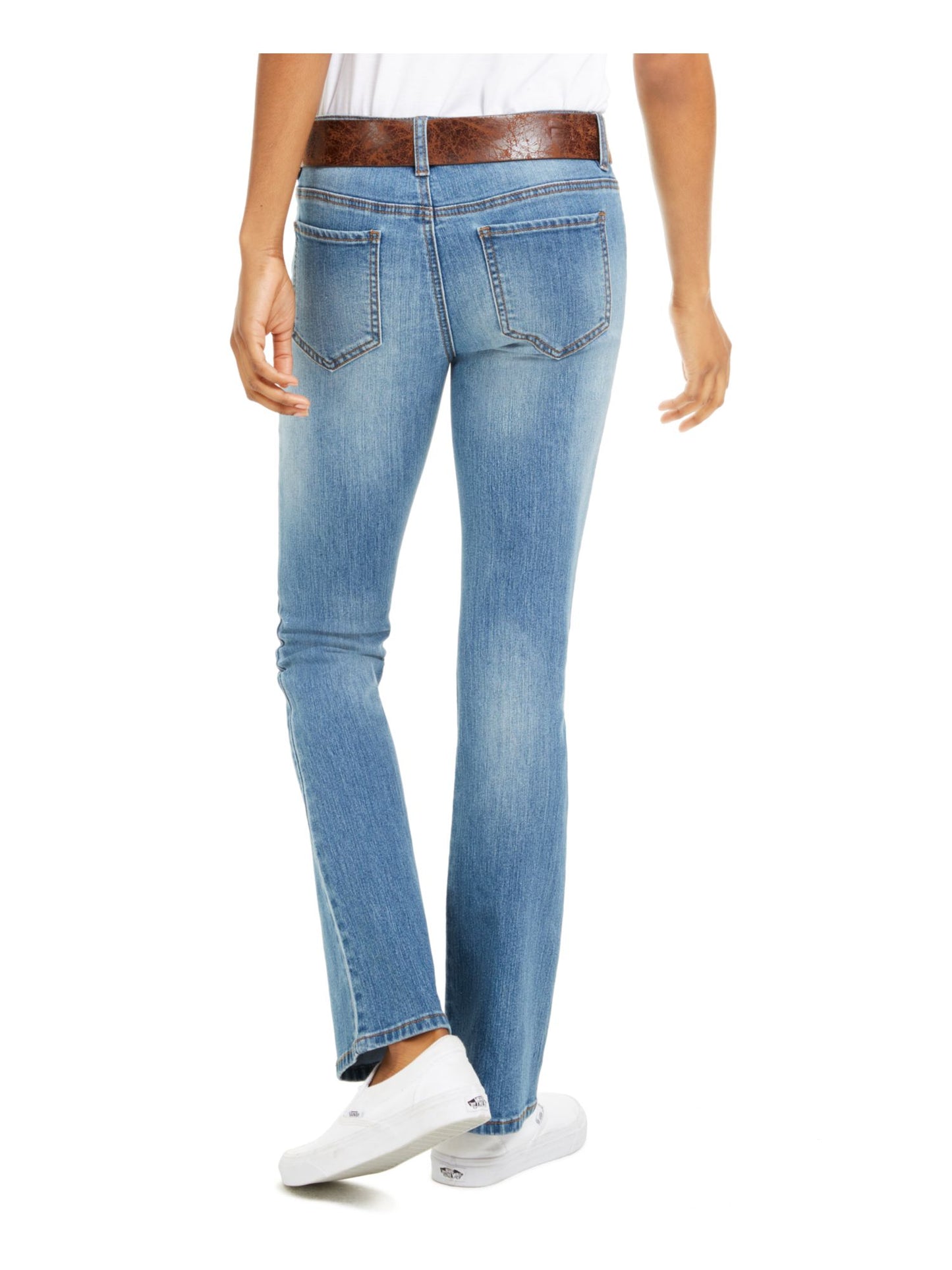 Dollhouse Juniors' Stretch Bootcut Jeans True Kolors Blue Size 7