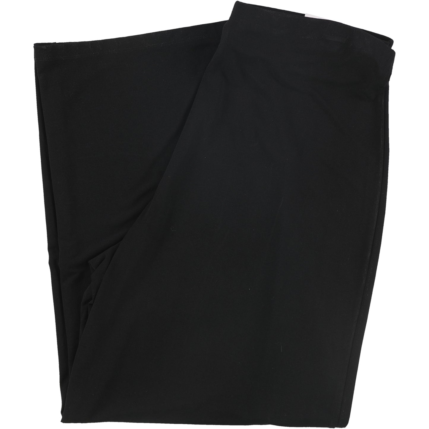 Alfani Women's Knit Casual Wide Leg Pants, Black, Size XX-Large