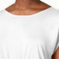 INC Women's Twist Front Basic T-Shirt White Size M