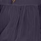 Free People Women's Blouse Knit Smocked Tunic Navy Size Large