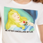 Disney Juniors' Sleeping Beauty Graphic-Print T-Shirt White Size Small