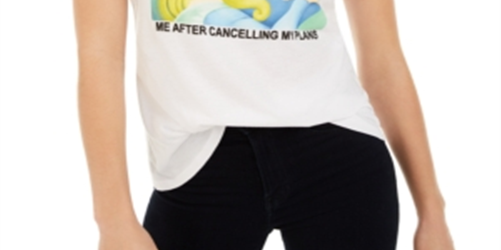 Disney Juniors' Sleeping Beauty Graphic-Print T-Shirt White Size Small