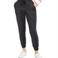 INC International Concepts Women's Sparkle Jogger Pants Black Size XS