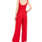 Calvin Klein  Women's  Sleeveless Evening Jumpsuit  Red Size 14