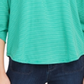 Maison Jules Women's Off-the-Shoulder Top  Green Size XS