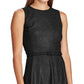 RALPH LAUREN Women's  Sleeveless Jewel Neck Below the Knee Evening Fit + Flare Dress Black Size 12