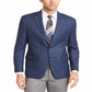 Lauren Ralph Lauren Men's Lexington Wool Blend Plaid Two-Button Blazer Blue Size 50 R/M37.5
