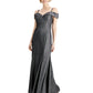 R&M RICHARDS Women's  Sleeveless Maxi Fit + Flare Formal Dress Black Size 14
