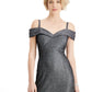 R&M RICHARDS Women's  Sleeveless Maxi Fit + Flare Formal Dress Black Size 14