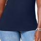 Karen Scott Women's Cotton Studded Tank Top  - Intrepid Blue Size Medium