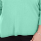 Karen Scott Women's Plus Size V-Neck Luxsoft Sweater  - Aquifer Blue Size 2X