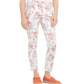 Charter Club Women's Floral Printed Bristol Capri Jeans  White Size 4 -