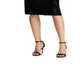 Ralph Lauren Women's Sequined Cap Sleeve Boat Neck MIDI Sheath Cocktail Dress Black Size 0