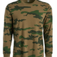 ID Ideology Men's Exploded Camo Long-Sleeve T-Shirt  Green Size Small