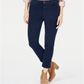 Style & Co. Women's Petites Corduroy Tummy Slimming Slim Leg Jeans Blue Size 14 P