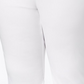 INC International Concepts Plus Size Lace-Hem Capri Pants Bright White 26W