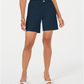 Charter Club Women's  Relaxed Shorts  Blue Size 10