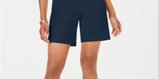 Charter Club Women's  Relaxed Shorts  Blue Size 10