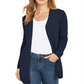 Charter Club Women's Open-Front Curved-Hem Complete Intrepid Blue Size PM