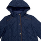 Charter Club Women's  Quilted Jacket Intrepid Blue Size S